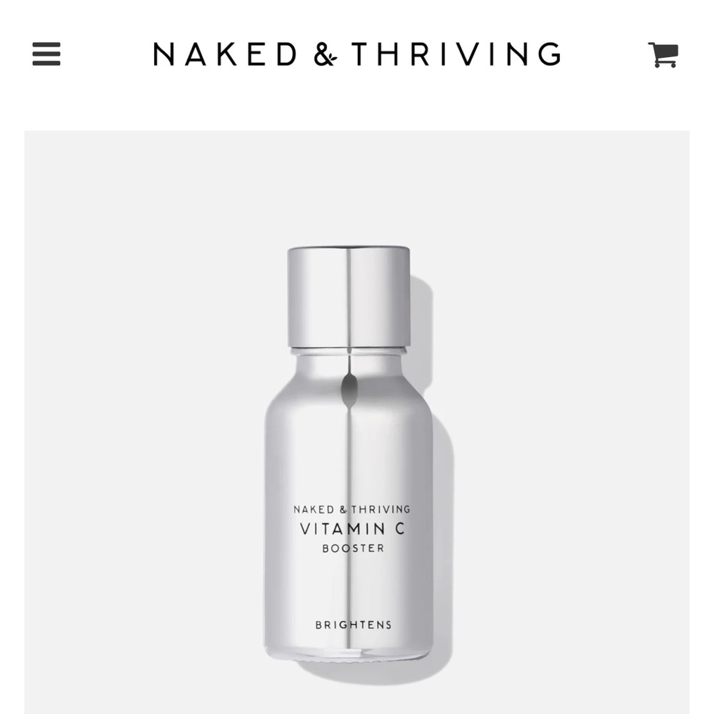 NWOT - Naked & Thriving Vitamin C Booster (Original Box) - 8 Grams, .28 Ounces
